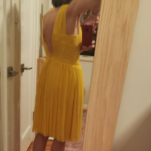 Alessandro Dell'Acqua Yellow Fit and Flare Dress 4 - Picture 10 of 13